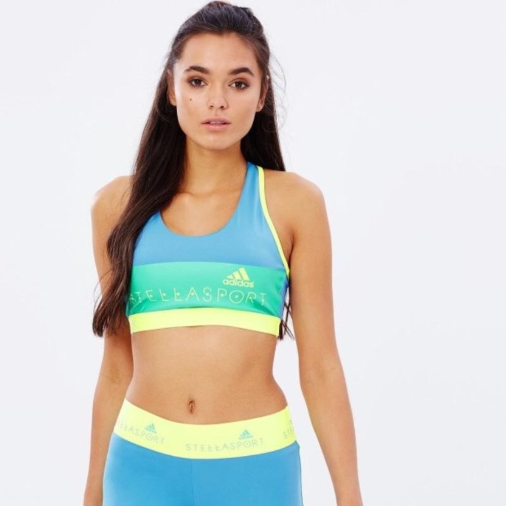 💙 Stellasport Aqua & Mint sports bra - size XS 🌈